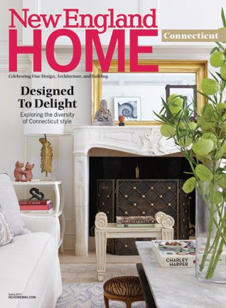 cover of the connecticut issue of new england home magazine