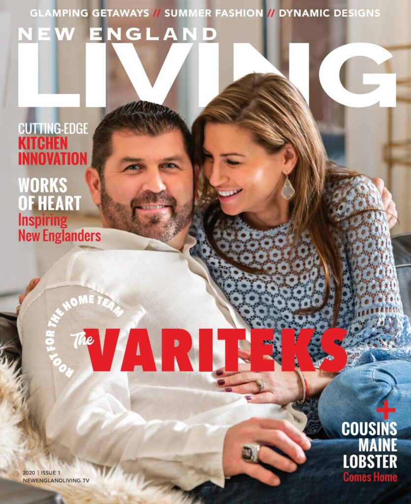 cover of the summer 2020 edition of new england living