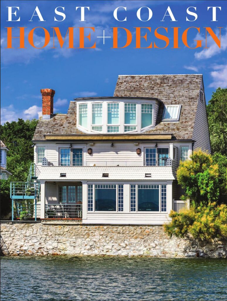 cover of east coast home and design magazine