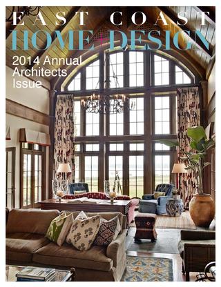 Cover of the 2014 annual architects issue of east coast home design magazine